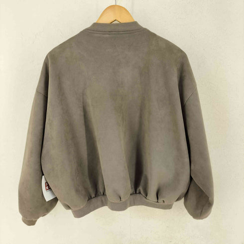 ザラ ZARA フェイクスウェード ボンバージャケット レディース import:S