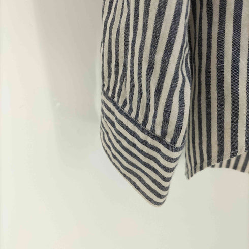 コムデギャルソンオム COMME des GARCONS HOMME 90S 田中オム ステッチデザイン ストライプシャツ archive メンズ JPN:S