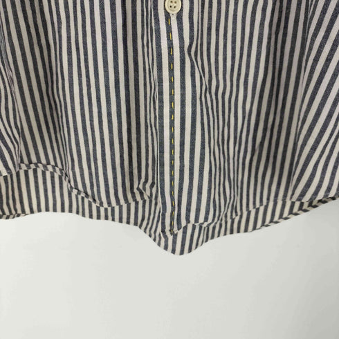 コムデギャルソンオム COMME des GARCONS HOMME 90S 田中オム ステッチデザイン ストライプシャツ archive メンズ JPN:S