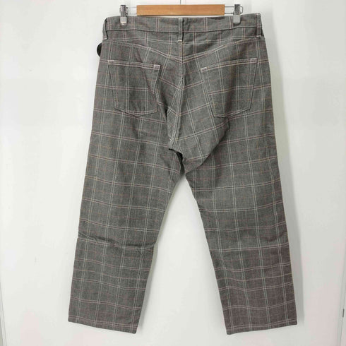 コムデギャルソンオム COMME des GARCONS HOMME 11SS ウール チェックワイドパンツ メンズ JPN:L