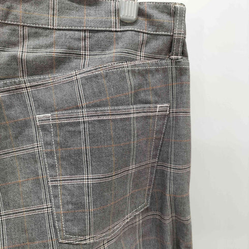 コムデギャルソンオム COMME des GARCONS HOMME 11SS ウール チェックワイドパンツ メンズ JPN:L