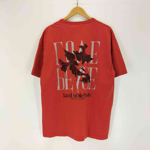 タインダブルプッシュ TAIN DOUBLE PUSH HEL YEAR TEE メンズ import:M