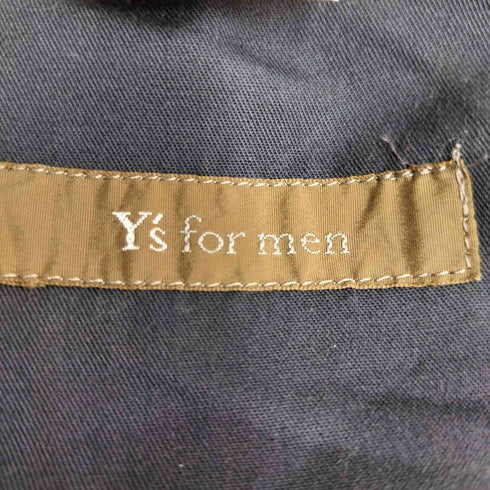 ワイズフォーメン Ys for men 茶タグ レーヨン コットン スラックスパンツ メンズ