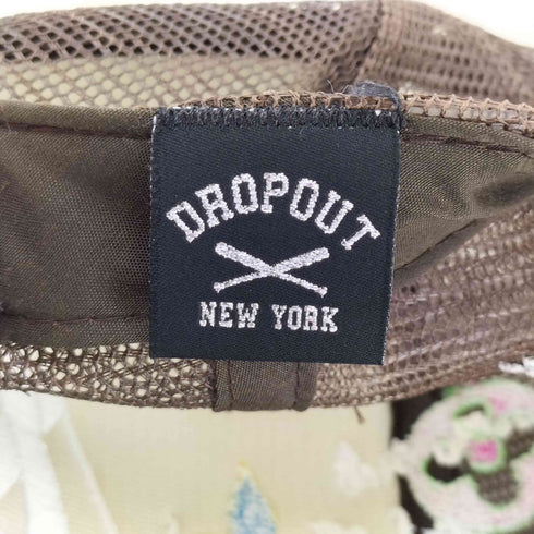 DROPOUT 刺繍メッシュキャップ メンズ
