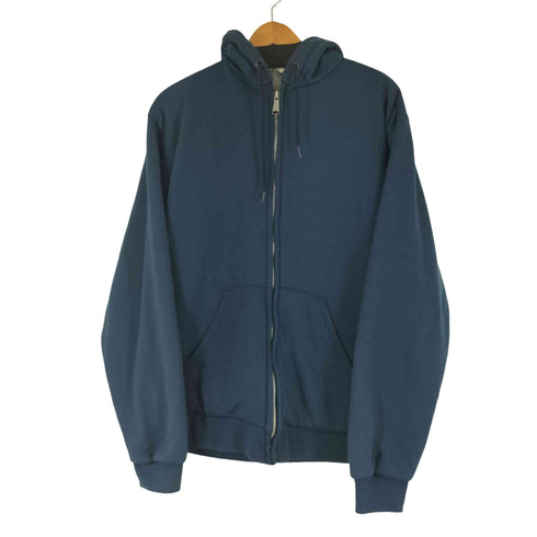 MULESKINS スウェットフルジップパーカー 裏サーマル生地 メンズ large