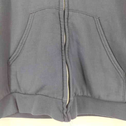 MULESKINS スウェットフルジップパーカー 裏サーマル生地 メンズ large