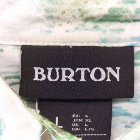 バートン BURTON MB SHABOOYA CAMP SS 総柄シャツ メンズ import:L