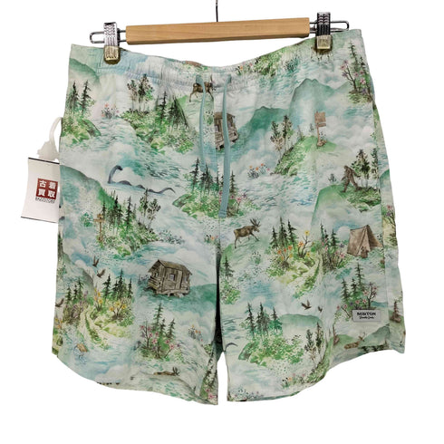 バートン BURTON M CREEKSIDE SHORT 総柄 ショーツ メンズ JPN:L