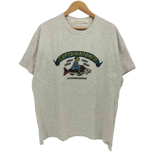 ALEXANDER LEE CHANG CAPTAIN NYANCO T キャプテン ニャンコ プリントTシャツ メンズ IV