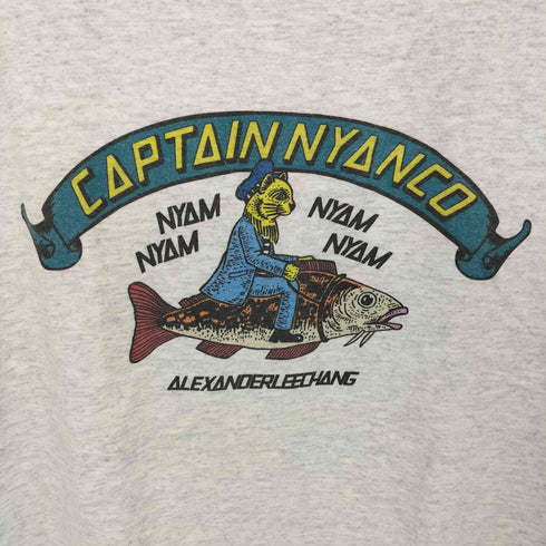 ALEXANDER LEE CHANG CAPTAIN NYANCO T キャプテン ニャンコ プリントTシャツ メンズ IV