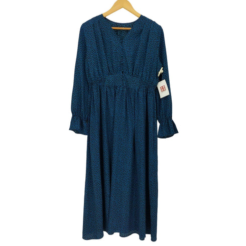 グリーンレーベルリラクシング GREEN LABEL RELAXING CFC レトロ フラワー ワンピース レディース