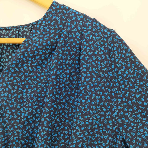 グリーンレーベルリラクシング GREEN LABEL RELAXING CFC レトロ フラワー ワンピース レディース
