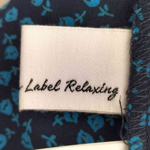 グリーンレーベルリラクシング GREEN LABEL RELAXING CFC レトロ フラワー ワンピース レディース