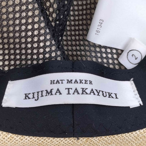 キジマタカユキ KIJIMA TAKAYUKI ワイドブリムハット メンズ 2