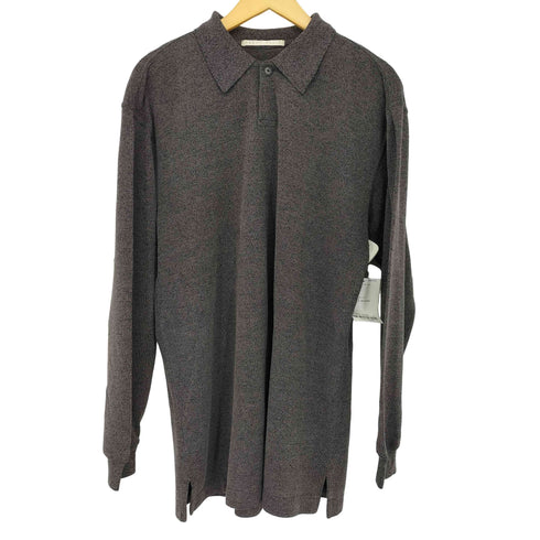 ペリーエリス PERRY ELLIS 1B 長袖ポロシャツ メンズ import:M