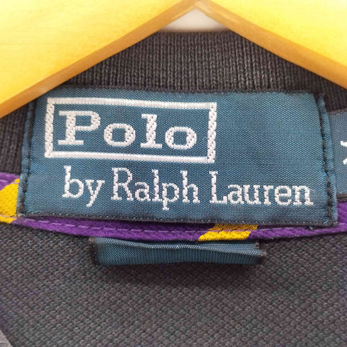 ポロバイラルフローレン Polo by RALPH LAUREN 90S CUSTOM FIT ビッグポニー刺繍 S/S ポロシャツ メンズ import:M