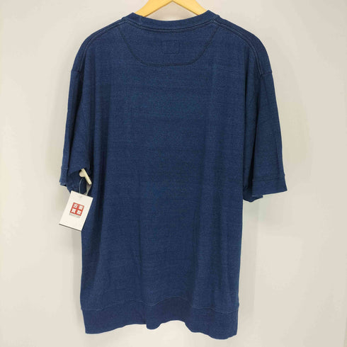 カーリー CURLY&Co インディゴ クルーネック半袖Tシャツ メンズ JPN:3
