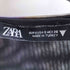 ザラ ZARA 総柄ノースリーブチュールワンピース レディース import:S