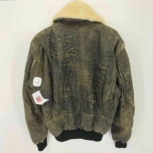 SIRICCO レザー ボア G-1フライトジャケット メンズ import:S