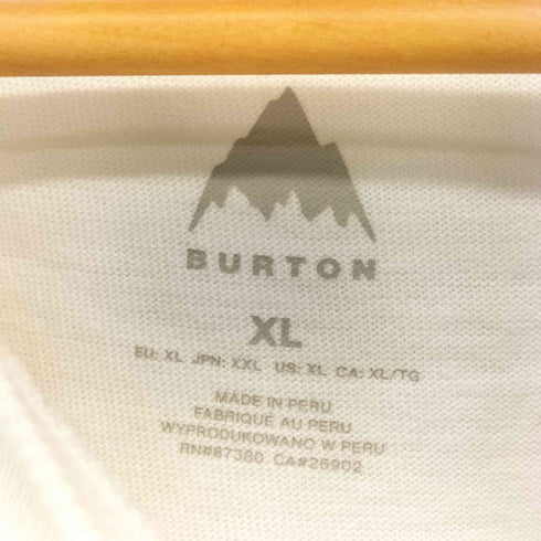 バートン BURTON M BURROUGH SS TEE 花 刺繍 半袖 Tシャツ メンズ import:XL