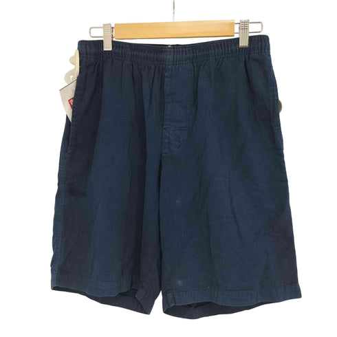 ステューシー Stussy USA製 紺タグ インディゴ染め コットンショーツ メンズ M