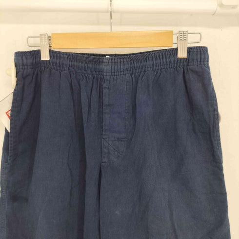 ステューシー Stussy USA製 紺タグ インディゴ染め コットンショーツ メンズ M