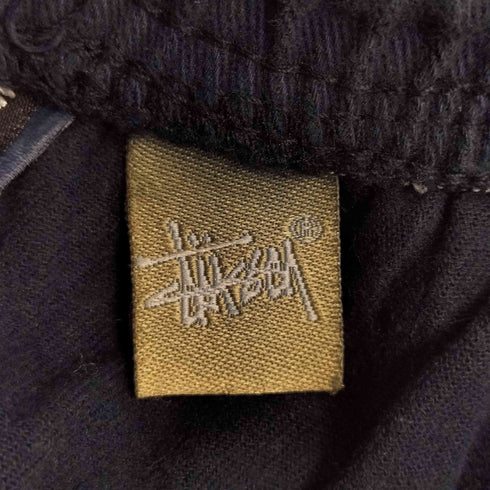 ステューシー Stussy USA製 紺タグ インディゴ染め コットンショーツ メンズ M