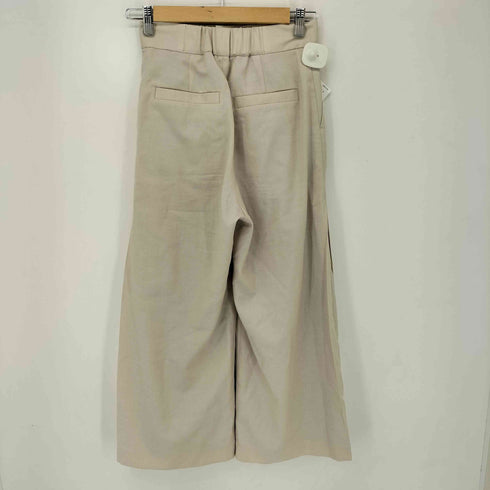 ユナイテッドアローズグリーンレーベルリラクシング UNITED ARROWS green label relaxing CS カレンダー サイド プリーツ ワイド パンツ レディース JPN:36
