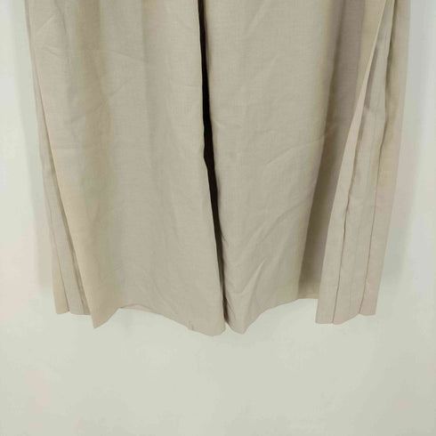 ユナイテッドアローズグリーンレーベルリラクシング UNITED ARROWS green label relaxing CS カレンダー サイド プリーツ ワイド パンツ レディース JPN:36