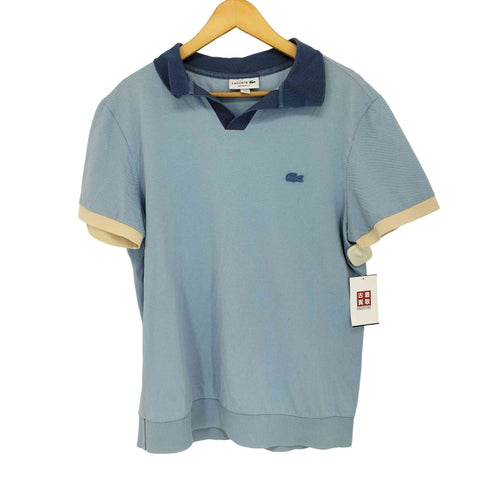 ラコステ LACOSTE スキッパーネックポロシャツ メンズ import:L