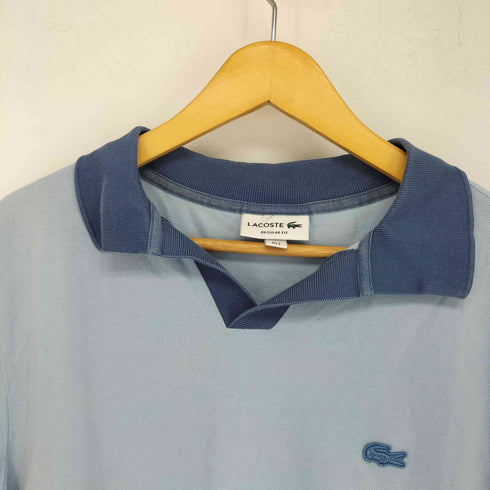 ラコステ LACOSTE スキッパーネックポロシャツ メンズ import:L
