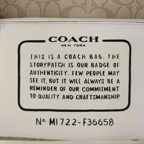 コーチ COACH シグネチャー リバーシブル トートバッグ レディース