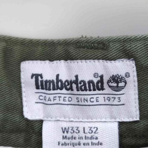 ティンバーランド Timberland SLIM コットン ツイル チノ トラウザーズ パンツ メンズ W33 L32
