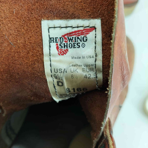 レッドウィング RED WING USA製 Round Toe アイリッシュセッター ワークブーツ メンズ 9/2/1
