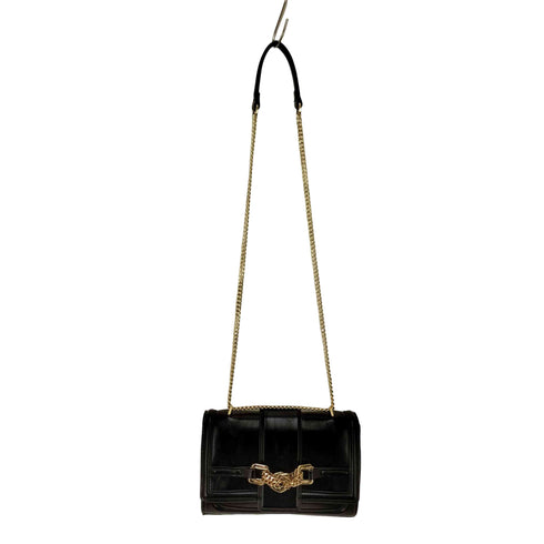 ザラ ZARA メタルバックル チェーン ハンド バッグ レディース