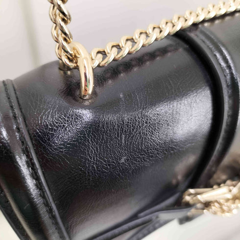 ザラ ZARA メタルバックル チェーン ハンド バッグ レディース