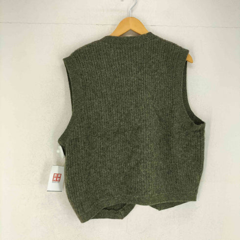 オービス ORVIS 90S くるみボタン ウールニットベスト メンズ JPN:L