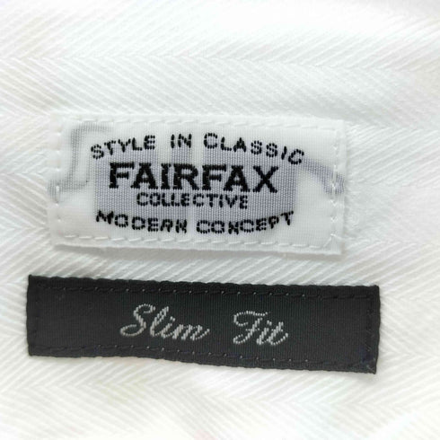 フェアファクス FAIRFAX SLIM FIT レギュラーカラーシャツ メンズ