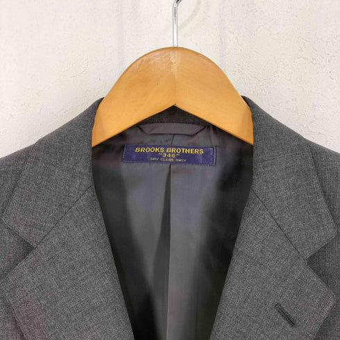 ブルックスブラザーズ BROOKS BROTHERS 346 ポリウール 2Bシングルテーラードジャケット メンズ 90 A4