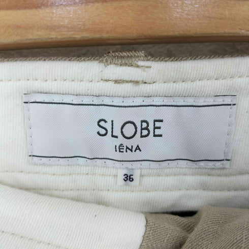スローブイエナ SLOBE IENA リネン混ハイウエストストレートパンツ レディース JPN:36