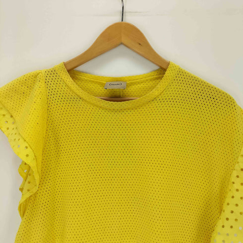 (nude) アシメデザインパンチングブラウス レディース 38