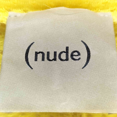 (nude) アシメデザインパンチングブラウス レディース 38