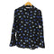 ザラ ZARA リッププリントレーヨンシャツ レディース import:L