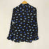 ザラ ZARA リッププリントレーヨンシャツ レディース import:L