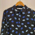 ザラ ZARA リッププリントレーヨンシャツ レディース import:L