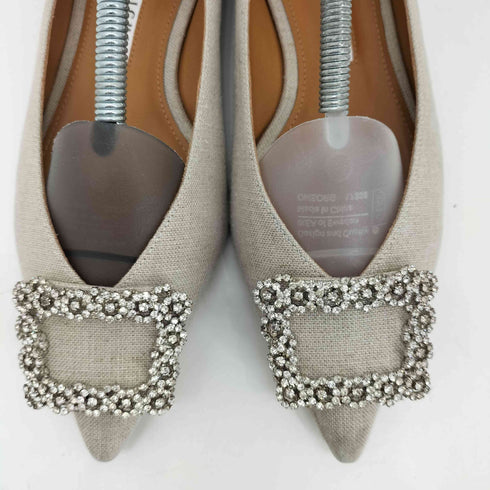 ピッピシック PIPPICHIC ANNA V JEWERLY フラットシューズ LINEN レディース 38