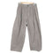 ウィム バイ リドム WYM LIDNM HIGH COUNT PEACH GABA DEEP TUCK PANTS メンズ JPN:M