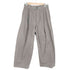 ウィム バイ リドム WYM LIDNM HIGH COUNT PEACH GABA DEEP TUCK PANTS メンズ JPN:M
