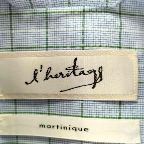 マルティニーク martinique 24AW 高密度コットンB.Dシャツ レディース