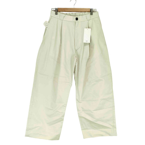ウィム バイ リドム WYM LIDNM HIGH COUNT PEACH GABA DEEP TUCK PANTS メンズ M